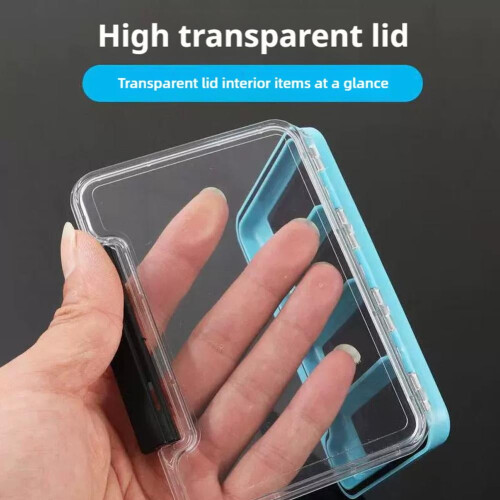 Portable fishing box waterproof lure accessory box 1