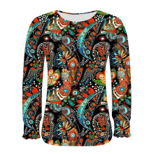 Long Sleeve Shirts for Women Business Casual Tops Dressy Blouses with Smocked Cuffs