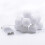 Guirlande lumineuse en coton blanc chaud 3m 20 LED 2