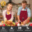 Chef Apron Adjustable Unisex 4-Pack with 2 Pockets 2