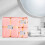 Velvet Bath Towel Set Plush Absorbent Quick-Drying 6