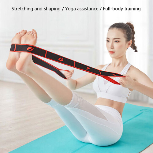 Elastic Stretching Strap for Pilates and Resistance Exercise 1