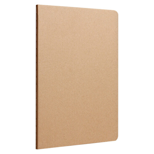 A5 Blank Sketchbook Thick Leather Cover 72 Pages 1