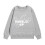 Kids letter print sweater long sleeve warm 4