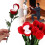 Rose-Shaped Ring Box for Standard Rings 2
