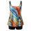 Women's Blouson Tankini Top Loose Fit 6