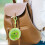 Coin Purse Green Plush Cartoon Shape 2 Pcs 5