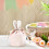 Easter bunny ears drawstring gift bag pink 1 pc 4