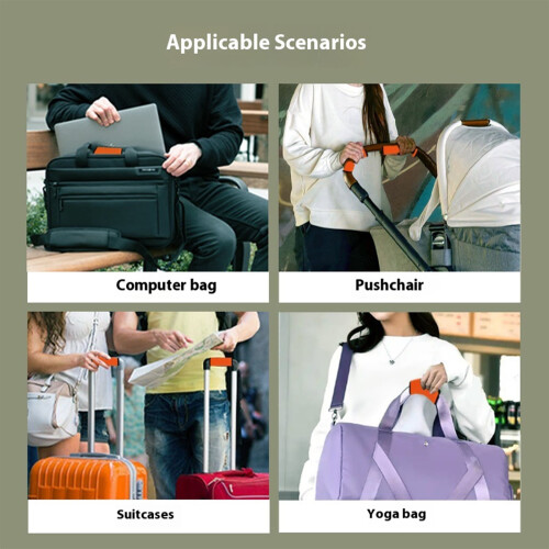 Luggage Grip Sleeves Ergonomic Waterproof Antislip Handle 1