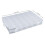 Plastic Jewelry Organizer Box 36-Grid with Adjustable 3