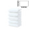 Basic Bath Towel Microfiber Soft 100% Cotton 5 PCS 6
