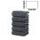 Basic Bath Towel Microfiber Soft 100% Cotton 5 PCS 8