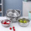 Stainless Steel Fine Mesh Strainer Bowl 12 cm 6