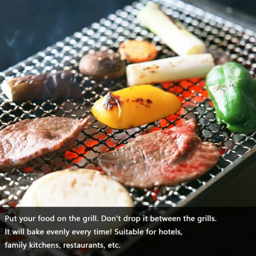 Stainless Steel BBQ Grill Grate Wire Mesh 1 Pack 1