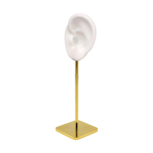 Earring Display Stand Ear-Shaped 6.7 Inch White 2