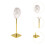 Earring Display Stand Ear-Shaped 6.7 Inch White 6