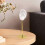Earring Display Stand Ear-Shaped 6.7 Inch White 7