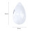 Chandelier Crystal Teardrop Drops Glass Pendant Replacement 6