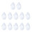 Chandelier Crystal Teardrop Drops Glass Pendant Replacement 7