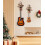Wooden Guitar Wall Mount with Shelf 2-Pack 2
