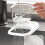 Kitchen sink hanging strainer with suction cup fine mesh 5