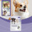 Pet Bathing Gloves Extra-Thick 2PC 10ml 5