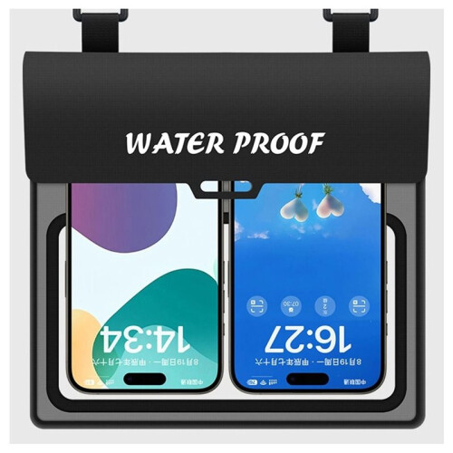 Borsa da Nuoto Impermeabile In PVC per Cellulare con Touchscreen e Stile Messenger. 2