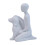 Man and Dog Resin Figurine Heartwarming Keepsake 2