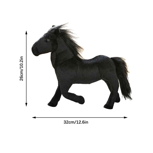 Cute Horse Plush Toy Simulation Pony 1 Piece 2