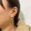 Crystal Leaf Clover Earrings Green Shamrock Jewelry for 2
