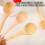 FACEGA Bamboo Spoon Eco-Friendly Handcrafted 6Pcs 4