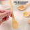 FACEGA Bamboo Spoon Eco-Friendly Handcrafted 6Pcs 7