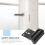 Black Home Door Lock Reinforcement 2 Sets 2