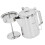 Coffee Percolator Hinged Lid 9 Cup Stainless Steel 6
