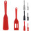 Silicone Spatula Set – Grey, 2-Piece 3