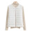 Women's Down Vest Crewneck Button-Down Packable Puffer Vest 3