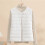 Women's Down Vest Crewneck Button-Down Packable Puffer Vest 4