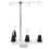 Multipurpose Sewing Machine Thread Holder 4 Spool Stand Mobile Cable Tray, Pagoda Cable Tray 3