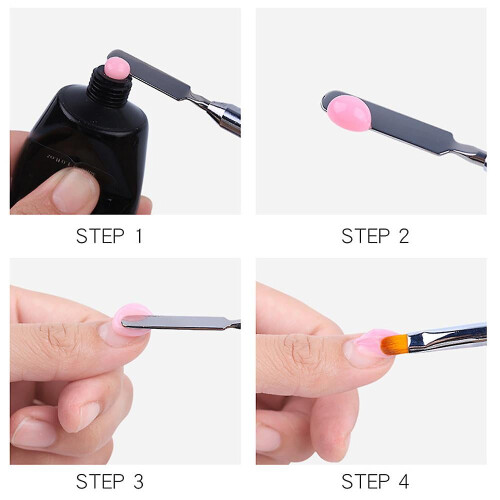 Στυλό ζωγραφικής με διπλό άκρο UV Gel Acrylic Pusher 1
