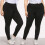 Women's Plus Size Black Leggings XXXL 2
