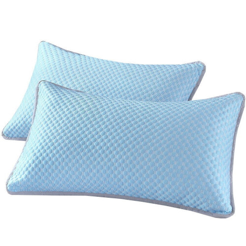 Cooling Pillow Cases Queen Size 2-Pack Breathable Soft 1