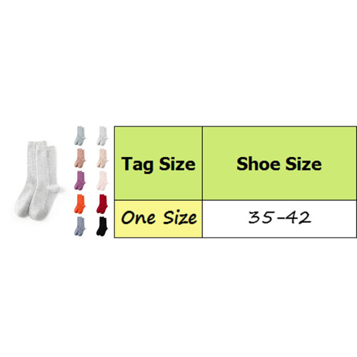 Men's Compression Socks Color Block Thermal Crew 1 Pair 2