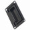 Black recessed pull handle zinc alloy 1 piece 7