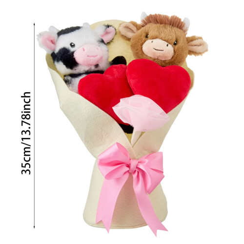 Cow Bouquet for Valentine's Day Celebration 2