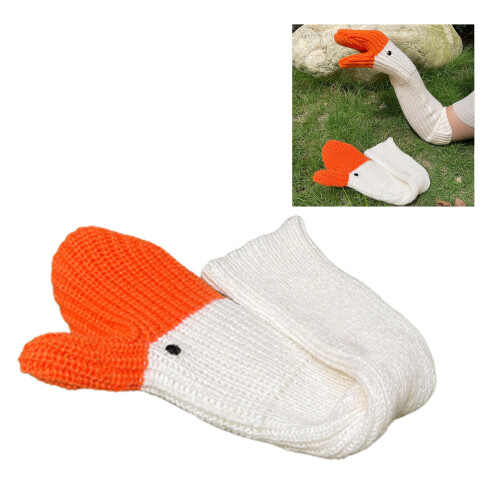 Knit Mittens Full-Finger Warm Winter Gloves 1