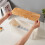 White cable management box with wood lid 2 pcs 4