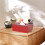 Leather Remote Control Organizer Box with Tissue Holder Compartment – Multi-Functional Storage, Space-Saving Modern Decor (24x17x9.5 cm) 5