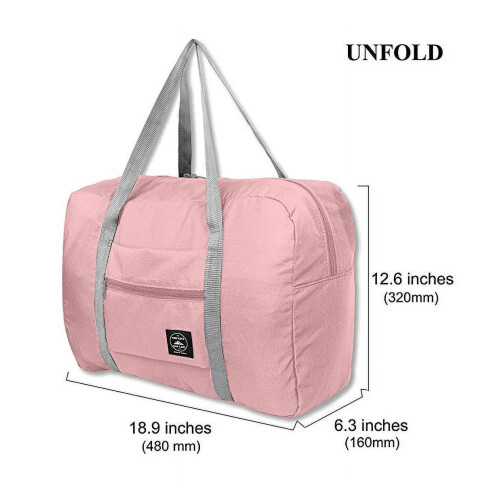 Sac de voyage pliable en nylon léger (1 pièce) 2