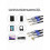 Διαχωριστής καλωδίου ήχου 3,5 mm σε διπλό 6,35 mm TS Mono Audio Cable Y 5