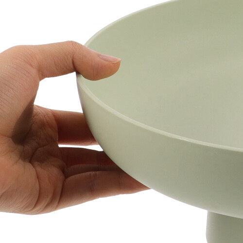 Decorative Table Snack Bowl Green Set of 1 2